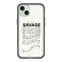 スリムプロテクションプレミアムケース with MagSafe［ SAVAGE Black ］