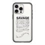 スリムプロテクションプレミアムケース with MagSafe［ SAVAGE Black ］