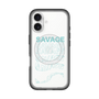 スリムプロテクションプレミアムケース with MagSafe［ SAVAGE Blue ］