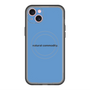 スリムプロテクションプレミアムケース with MagSafe［ NATURAL COMMODITY Blue ］