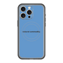 スリムプロテクションプレミアムケース with MagSafe［ NATURAL COMMODITY Blue ］