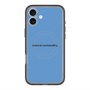 スリムプロテクションプレミアムケース with MagSafe［ NATURAL COMMODITY Blue ］