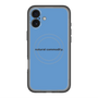 スリムプロテクションプレミアムケース with MagSafe［ NATURAL COMMODITY Blue ］