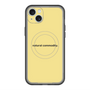 スリムプロテクションプレミアムケース with MagSafe［ NATURAL COMMODITY Yellow ］
