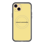 スリムプロテクションプレミアムケース with MagSafe［ NATURAL COMMODITY Yellow ］