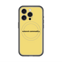 スリムプロテクションプレミアムケース with MagSafe［ NATURAL COMMODITY Yellow ］