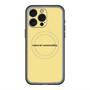 スリムプロテクションプレミアムケース with MagSafe［ NATURAL COMMODITY Yellow ］