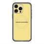 スリムプロテクションプレミアムケース with MagSafe［ NATURAL COMMODITY Yellow ］
