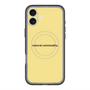 スリムプロテクションプレミアムケース with MagSafe［ NATURAL COMMODITY Yellow ］