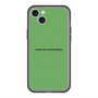 スリムプロテクションプレミアムケース with MagSafe［ NATURAL COMMODITY Green ］