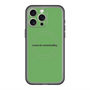 スリムプロテクションプレミアムケース with MagSafe［ NATURAL COMMODITY Green ］