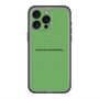 スリムプロテクションプレミアムケース with MagSafe［ NATURAL COMMODITY Green ］