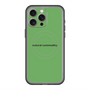スリムプロテクションプレミアムケース with MagSafe［ NATURAL COMMODITY Green ］