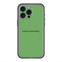 スリムプロテクションプレミアムケース with MagSafe［ NATURAL COMMODITY Green ］