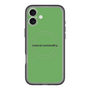 スリムプロテクションプレミアムケース with MagSafe［ NATURAL COMMODITY Green ］