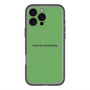 スリムプロテクションプレミアムケース with MagSafe［ NATURAL COMMODITY Green ］