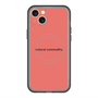 スリムプロテクションプレミアムケース with MagSafe［ NATURAL COMMODITY Red ］