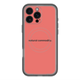スリムプロテクションプレミアムケース with MagSafe［ NATURAL COMMODITY Red ］