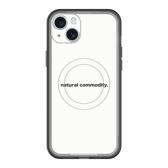 スリムプロテクションプレミアムケース with MagSafe［ NATURAL COMMODITY White ］