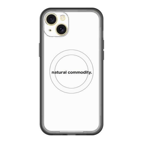 スリムプロテクションプレミアムケース with MagSafe［ NATURAL COMMODITY White ］