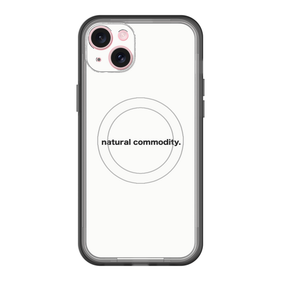 スリムプロテクションプレミアムケース with MagSafe［ NATURAL COMMODITY White ］