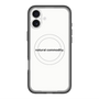 スリムプロテクションプレミアムケース with MagSafe［ NATURAL COMMODITY White ］