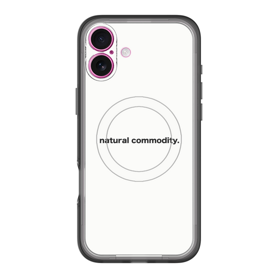 スリムプロテクションプレミアムケース with MagSafe［ NATURAL COMMODITY White ］
