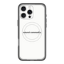 スリムプロテクションプレミアムケース with MagSafe［ NATURAL COMMODITY White ］