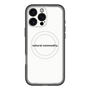 スリムプロテクションプレミアムケース with MagSafe［ NATURAL COMMODITY White ］