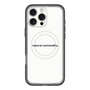 スリムプロテクションプレミアムケース with MagSafe［ NATURAL COMMODITY White ］