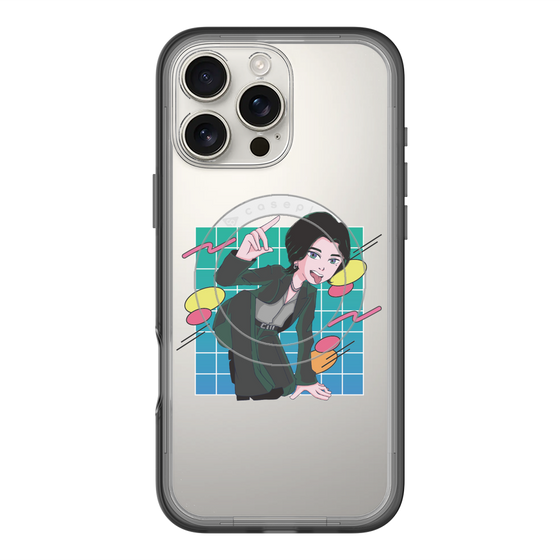 スリムプロテクションプレミアムケース with MagSafe［ KARUMA Character Design CASE ］