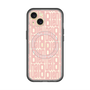 スリムプロテクションプレミアムケース with MagSafe［ LANVIN en Bleu - Logo Pattern - Pink ］