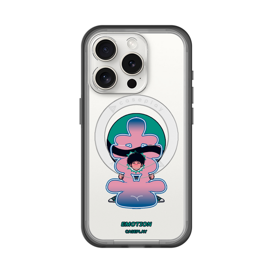 スリムプロテクションプレミアムケース with MagSafe［ 喜怒アイ楽 -喜- ］