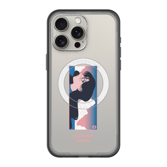 スリムプロテクションプレミアムケース with MagSafe［ 喜怒アイ楽 -哀- ］