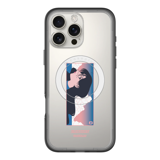 スリムプロテクションプレミアムケース with MagSafe［ 喜怒アイ楽 -哀- ］