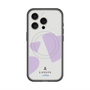 スリムプロテクションプレミアムケース with MagSafe［ LANVIN en Bleu Hearts Purple - ランバン ハート パープル ］