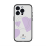 スリムプロテクションプレミアムケース with MagSafe［ LANVIN en Bleu Hearts Purple - ランバン ハート パープル ］