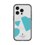 スリムプロテクションプレミアムケース with MagSafe［ LANVIN en Bleu Hearts Blue - ランバン ハート ブルー ］