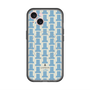 スリムプロテクションプレミアムケース with MagSafe［ LANVIN en Bleu Monogram Blue - ランバン ブルーモノグラム ］