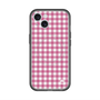 スリムプロテクションプレミアムケース with MagSafe［ Checkered Pink - ギンガムチェック ピンク ］