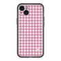 スリムプロテクションプレミアムケース with MagSafe［ Checkered Pink - ギンガムチェック ピンク ］