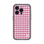 スリムプロテクションプレミアムケース with MagSafe［ Checkered Pink - ギンガムチェック ピンク ］