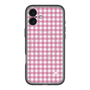 スリムプロテクションプレミアムケース with MagSafe［ Checkered Pink - ギンガムチェック ピンク ］