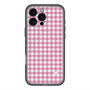 スリムプロテクションプレミアムケース with MagSafe［ Checkered Pink - ギンガムチェック ピンク ］