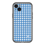 スリムプロテクションプレミアムケース with MagSafe［ Checkered Blue - ギンガムチェック ブルー ］