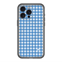 スリムプロテクションプレミアムケース with MagSafe［ Checkered Blue - ギンガムチェック ブルー ］