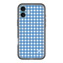 スリムプロテクションプレミアムケース with MagSafe［ Checkered Blue - ギンガムチェック ブルー ］