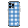 スリムプロテクションプレミアムケース with MagSafe［ Checkered Blue - ギンガムチェック ブルー ］