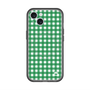 スリムプロテクションプレミアムケース with MagSafe［ Checkered Green - ギンガムチェック グリーン ］