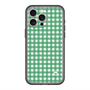 スリムプロテクションプレミアムケース with MagSafe［ Checkered Green - ギンガムチェック グリーン ］